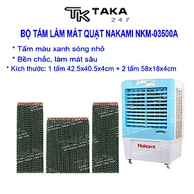Mua Tấm làm mát quạt Na.ka.mi NKM-03500A (1 tấm 42.5x40.5x4cm + 2 tấm 58x18x4cm)