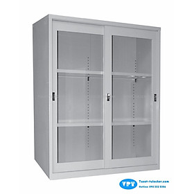 Mua Tủ hồ sơ 2 cánh lùa bằng kính  Tủ tài liệu  tủ sắt   tủ locker  tủ để hồ sơ  tủ sắt đựng hồ sơ  tủ locker để hồ sơ