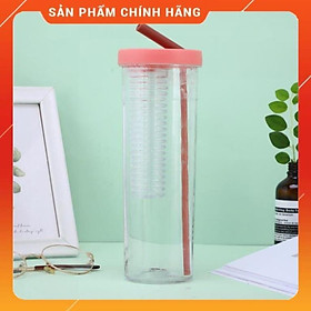 Bình nước detox văn phòng Heodecor C12, bình nước có ngăn lọc trà dung tích 700ml