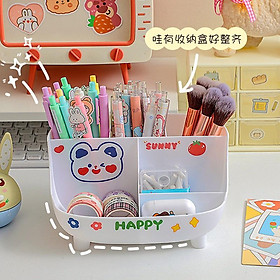 Mua Ống Để Bút Mỹ Phẩm   Kệ Để Đồ Đa Năng Cài Điện Thoại Decor Bàn Học Cute
