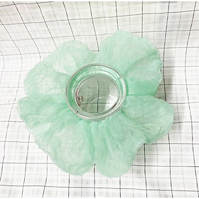 Cột tóc srunchies mẫu mới màu hồng phấn đẹp