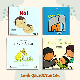 Sách - Combo Gắn Kết Tình Cảm: Nối + Vừa In + Này, Cậu ơi! + Chạm Tay Nhau