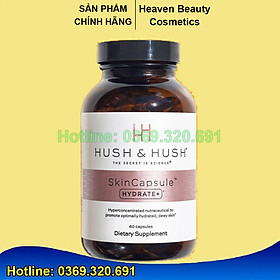 Viên uống cấp ẩm da Image Skincare Hush & Hush Skin Capsule HYDRATE + 60 viên