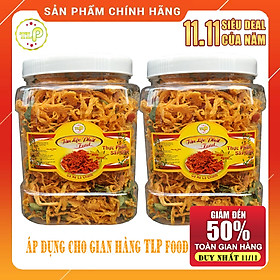 1kg Khô gà lá chanh thượng hạng hiệu Tân Lộc Phát