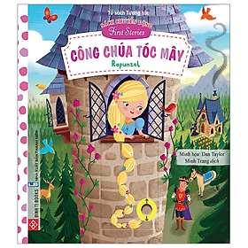 Sách chuyển động - First stories - Công chúa tóc mây - Rapunzel