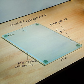 Mua Thớt Kính Cường Lực 3D Hoa Quả Thế Hệ Mới  - 3D Chìm  Chịu lực  Chịu Nhiệt- Hàng Việt Nam