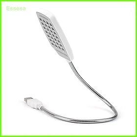 Đèn Led 28 Bóng Cổng Usb Thân Kim Loại Có Thể Uốn Cong - Hàng Chính Hãng (Giao Màu Ngẫu Nhiên)