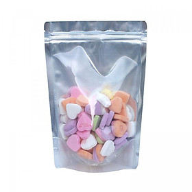 Mua 1 Kg túi zip mặt trong mặt bạc đáy đứng 12x19cm
