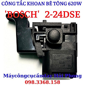 Công tắc máy khoan dùng cho 'BO.S.CH' 3chức năng ( 2-24DSR 620w ), 'ZhongTai' , 'FEG'... 6A -100V/250V -50/60Hz