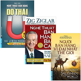 Combo Sách Nghệ Thuật Bán Hàng Bậc Cao + Nghệ Thuật Bán Hàng Của Người Do Thái + Người Bán Hàng Vĩ Đại Nhất Thế Giới - Vĩ Ngư