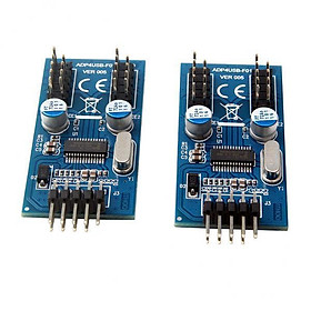 5X Motherboard Header Multiplier 9 Pin USB 2.0 9Pin 1
