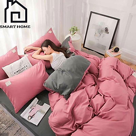 Set Chăn Ga Gối Cotton Tici Hè 4 món không kèm Ruột - SMART HOME