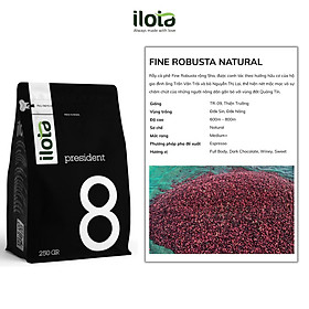 Cà phê Fine Robusta Natural ILOTA Rang Mộc 250g/500g