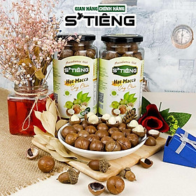 500Gr HẠT MACCA Nứt Vỏ Sấy Chín STIENG Kèm Đồ Khui