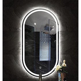 Mua Gương đèn LED hình ELIP gương trí salon  gương nhà tắm  phòng trang điểm/ Giá tại xưởng