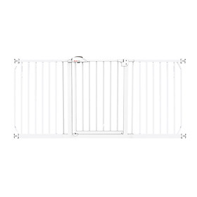 Combo 1 Thanh Chặn Cửa, Cầu Thang Không Cần Khoan Tường Babysafe XY007 & 2 Thanh Nối Dài 45 cm - Tặng 2 Thanh Phụ Kiện Cố Định XY0024 - Hàng nhập khẩu