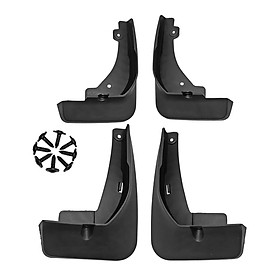 4 Pieces Car Wheel Mud Flaps Replaces Mudguard for   Cross