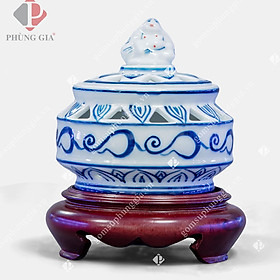 Mua Lư Đốt Trầm Hương tài lộc chất liệu gốm sứ