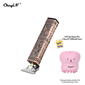 Tông Đơ CkeyiN RC438 Chạy Điện Cắt Tóc Cạo Râu Tạo Đường Viền Cho Nam Có Thể Sạc Lại