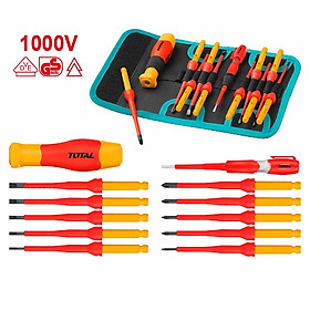 BỘ VÍT CÁCH ĐIỆN 12 MÓN TOTAL THKISD1201 - HÀNG CHÍNH HÃNG