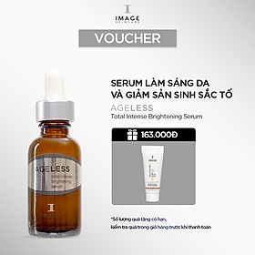 [Date11/2024] Serum dưỡng trắng, mờ nám, trẻ hóa da Image Skincare Ageless Total Intense Brightening Serum 29.6ml