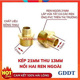 Mua Kép 21mm thu 13mm  Kép thu ren ngoài 21mm sang 13mm ren ngoài