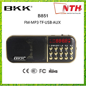 LOA PHÁP , LOA THẺ BKK B851 , KÈM 2 PIN nth - Hàng Chính Hãng