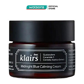 Kem Dưỡng Dear Klairs Làm Dịu Và Phục Hồi Da Midnight Blue Calming Cream 30ml