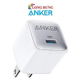 Cốc sạc Anker 511 Nano Pro 1Type-C 20W PIQ 3.0 A2637 - Hàng chính hãng