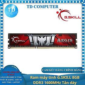 Mua Ram máy tính G.SKILL 8GB DDR3 1600MHz Tản dày - Hàng chính hãng Viết Sơn phân phối