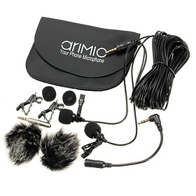 Mua Micro cài áo cho điện thoại và máy ảnh AriMic Lavalier AZONE