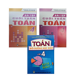 Combo Toán Bồi Dưỡng và Bài Tập Toán 4/1+4/2