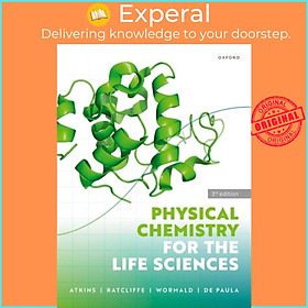 Sách - Physical Chemistry for the Life Sciences by Mark Wormald (UK edition, paperback)