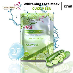 Mặt nạ giấy dưỡng trắng cấp ẩm giảm mụn ha mask THUANPHAT NATURAL COSMETIC