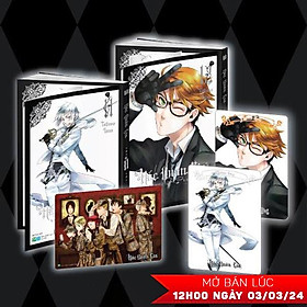 Bộ manga hắc quản gia - tập 11 + tập 12 - tặng kèm 2 black card + 1 card độc quyền