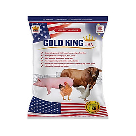 Gold King USA Siêu tăng trọng cho vật nuôi(gói 1kg)