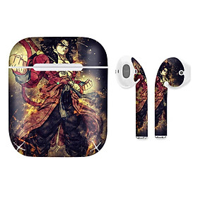 Mua Miếng dán skin cho AirPods in hình Dragon Ball - Goku Super Saiyan 4 - 7vnr82 (AirPods  1 2  Pro  TWS  i12)