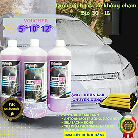 Bio 30 - 1 lít - Dung dịch rửa xe không chạm - Nước rửa xe bọt tuyết - Ekokemika