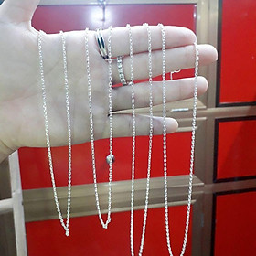 Dây cong bạc ta cho bé YN JEWELRY