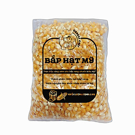 Bắp hạt Mỹ dạng Nấm - 1kg/ túi - Orange Chef