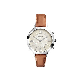 Đồng hồ thông minh nữ Fossil Hybrid Smartwatch Jacqueline dây da FTW5012 - màu nâu