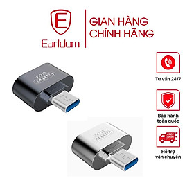 Mua Jack chuyển đổi  Earldom OT-41 từ cổng Type-C sang cổng USB - Hàng chính hãng