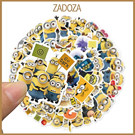 Hình ảnh Sticker Minion decal dán laptop , điện thoại hình dán, miếng dán trang trí