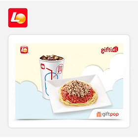 Giftpop - Lotteria Evoucher Combo Spaghetti