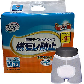 Tã dán người lớn Livedo Nhật Bản ( Size M) tặng quần lót lưới ABENA