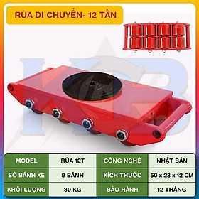 Rùa di chuyển hàng loại 12 tấn- Con lăn chuyển hàng