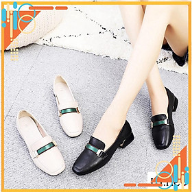 Giày nữ - giày da cao cấp da thật 100% nguyên miếng siêu mềm siêu êm chân phối đồ cực dễ, cực đẹp (NU45)