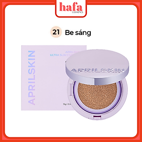 Phấn Nước APRILSKIN Ultra Slim Cushion 15g - 22 Pink Beige
