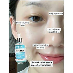 Serum B5 Senademar 100ml hạn 2027 microneedle ampoule Phục Hồi Da Cấp Ẩm Ngăn Ngừa Lão Hoá.