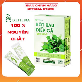 Bột Diếp Cá Nguyên Chất Sấy Lạnh Behena-Công Nghệ Sấy Lạnh